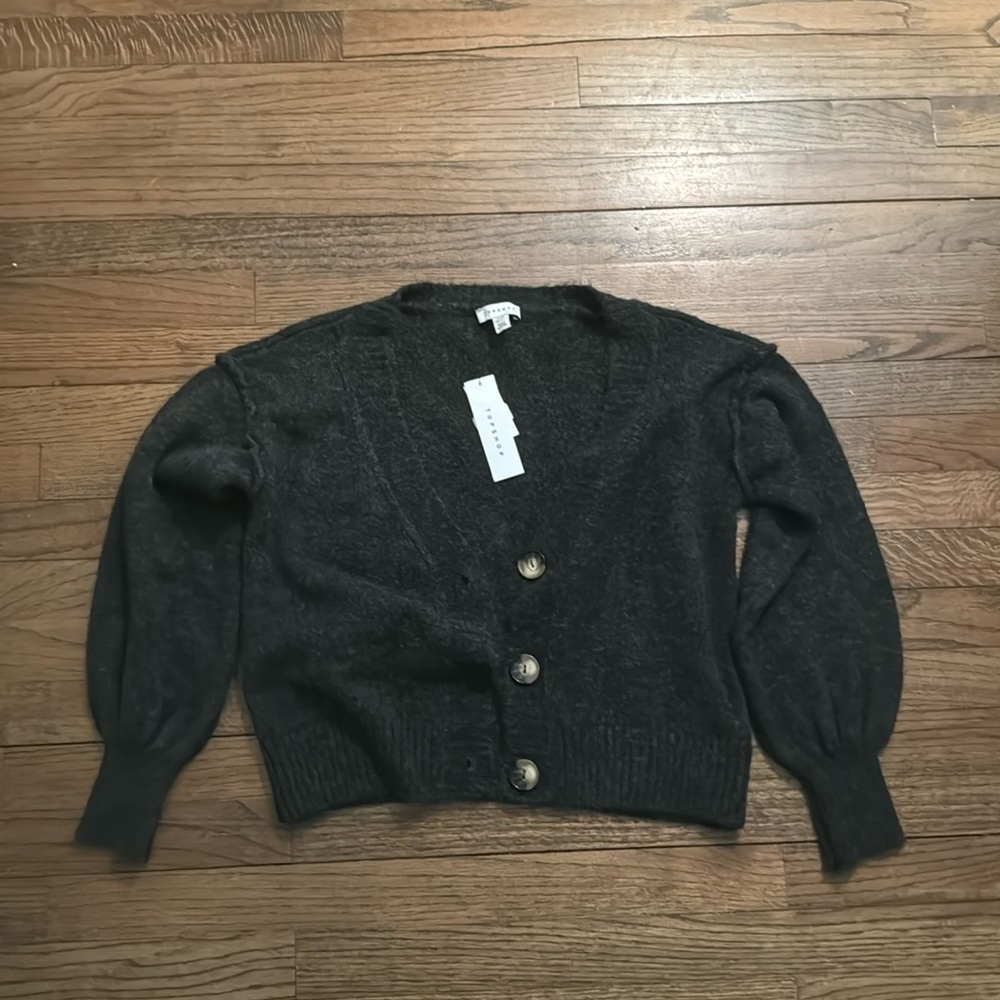 Topshop Grey Cardigan NWT